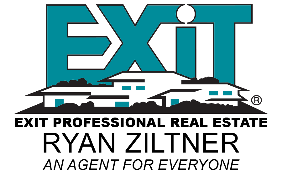 Exit Professional Real Estate Logo, Ryan Zitner, an agent for everyone